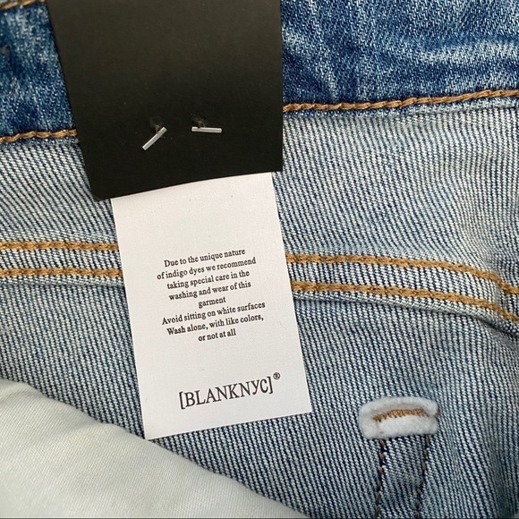 BLANKNYC The Bond Python Print Trim Skinny Jeans - Picture 8 of 12